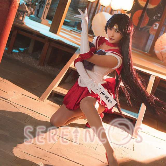 美少女戦士セーラームーン コスプレ 火野レイ コスプレ 変身服 衣装 第